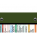 WhiteCoat Clipboard® Trifold - Army Green Physical Therapy Edition